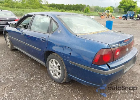 2003 Chevrolet Impala z USA, uszkodzony, nr VIN 2G1WF52E539224284